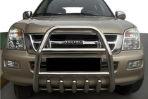 Isuzu D-Max 2011-2019 Protectie Fata QT007 (Inox) foto 1