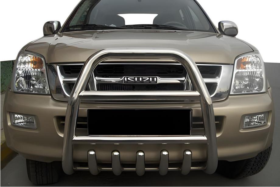 Isuzu D-Max 2011-2019 Protectie Fata QT007 (Inox) Image