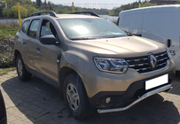 Renault Duster 2008–2017 Protectie Fata ST012 (Inox) foto 3