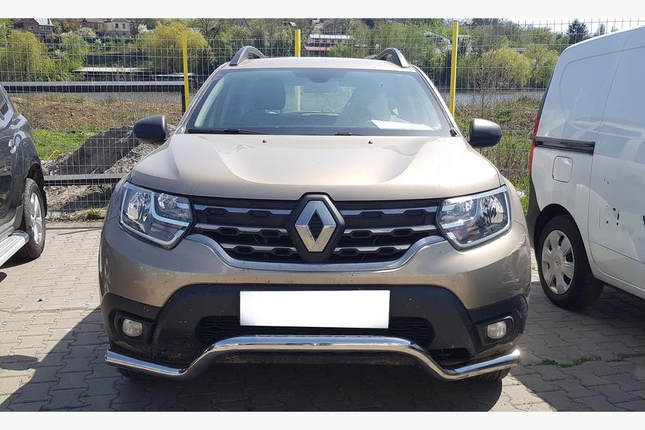 Renault Duster 2008–2017 Protectie Fata ST012 (Inox) Image