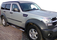 Dodge Nitro 2006-2011 Tevi Laterale (2 buc, Otel Inoxidabil) foto 1