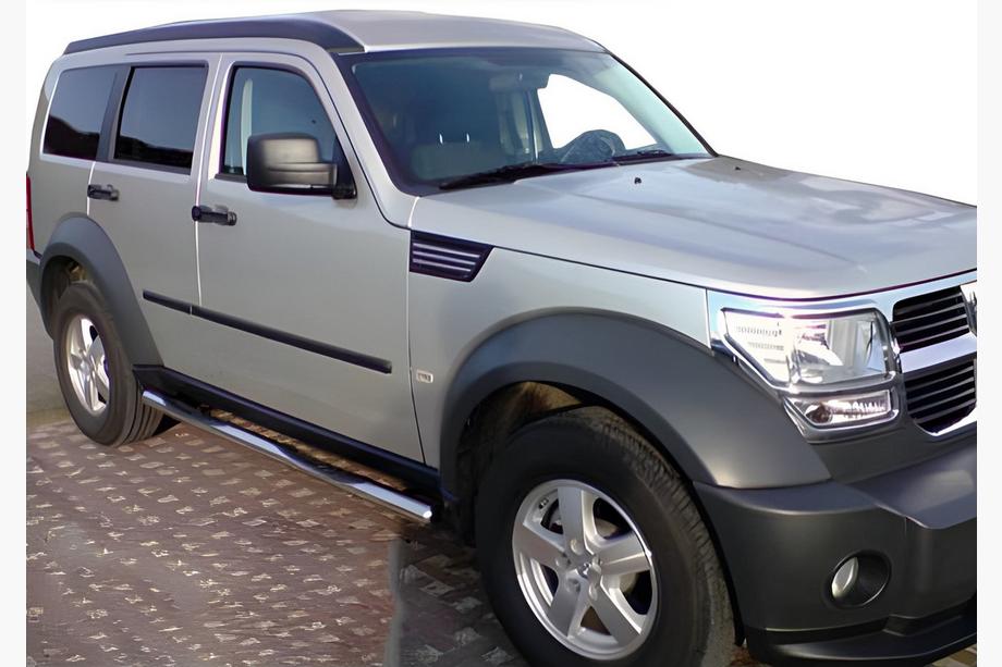 Dodge Nitro 2006-2011 Tevi Laterale (2 buc, Otel Inoxidabil) Image