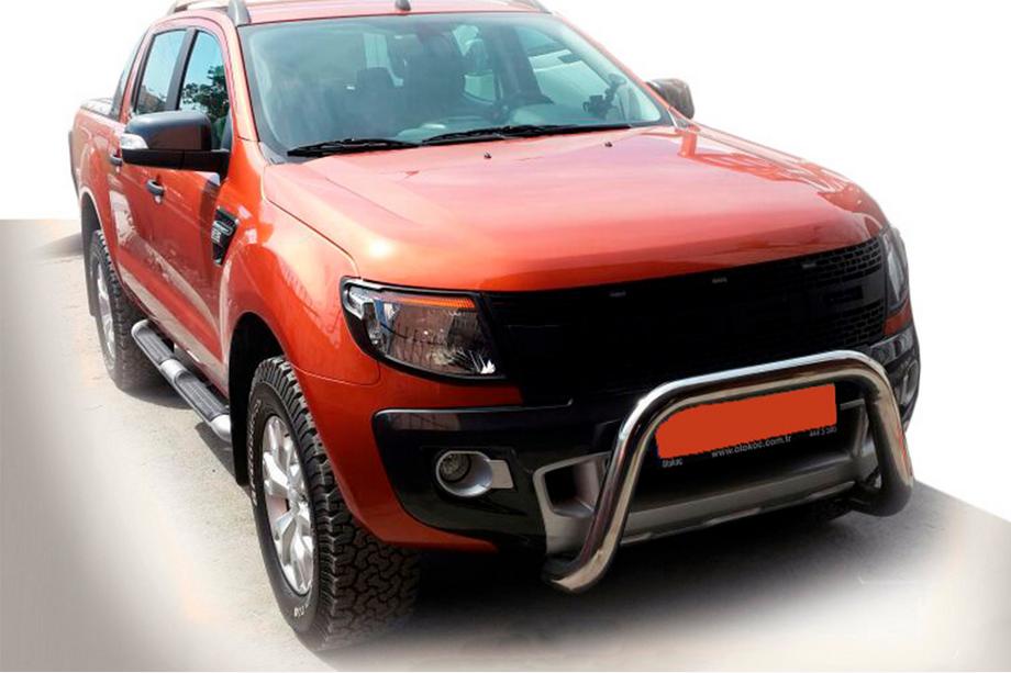 Ford Ranger 2011–2022 Protectie Fata WT005 (Inox) Image
