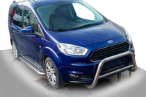 Ford Courier 2014-2023 Protectie Fata WT005 (Inox) foto 1