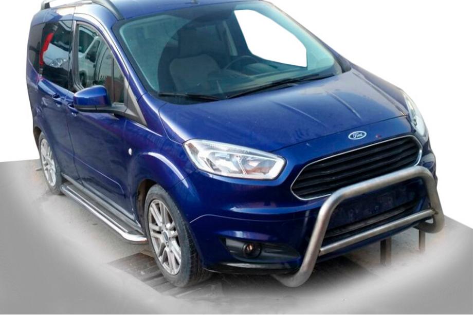 Ford Courier 2014-2023 Protectie Fata WT005 (Inox) Image