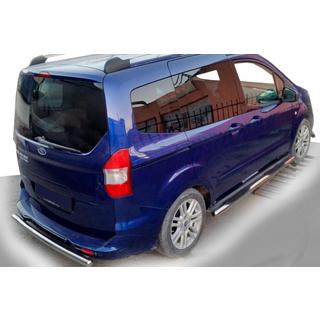 Tevi Laterale (2 buc, Otel Inoxidabil) Ford Courier 2014-2023