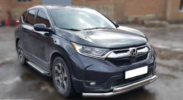 Honda CRV 2017-2022 Protectie Fata ST014 (2016-2019, Inox) foto 2