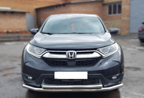 Honda CRV 2017-2022 Protectie Fata ST014 (2016-2019, Inox) foto 3