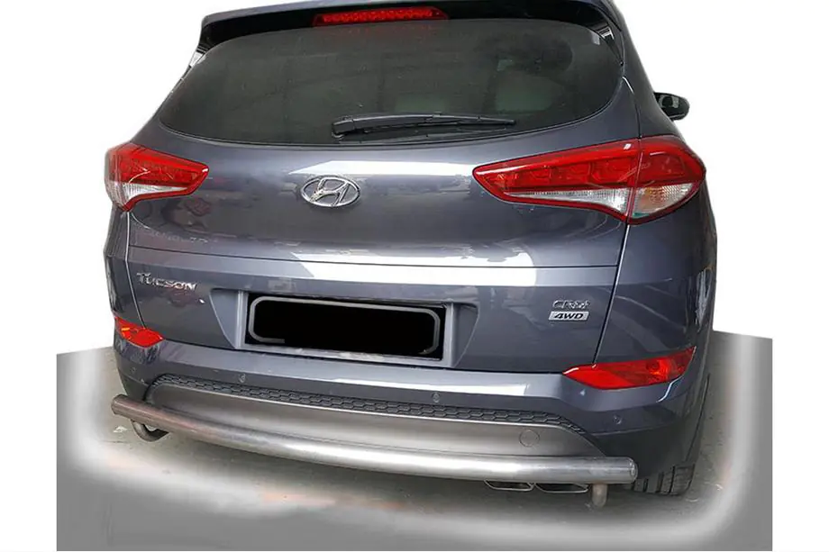 Hyundai Tucson TL 2016-2021 Bara Spate AK002 (Inox) Image