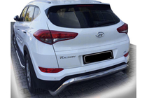 Hyundai Tucson TL 2016-2021 Bara Spate AK007 (Inox) foto 1