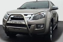 Isuzu D-Max 2011-2019 Protectie Fata QT008 (Inox) foto 1