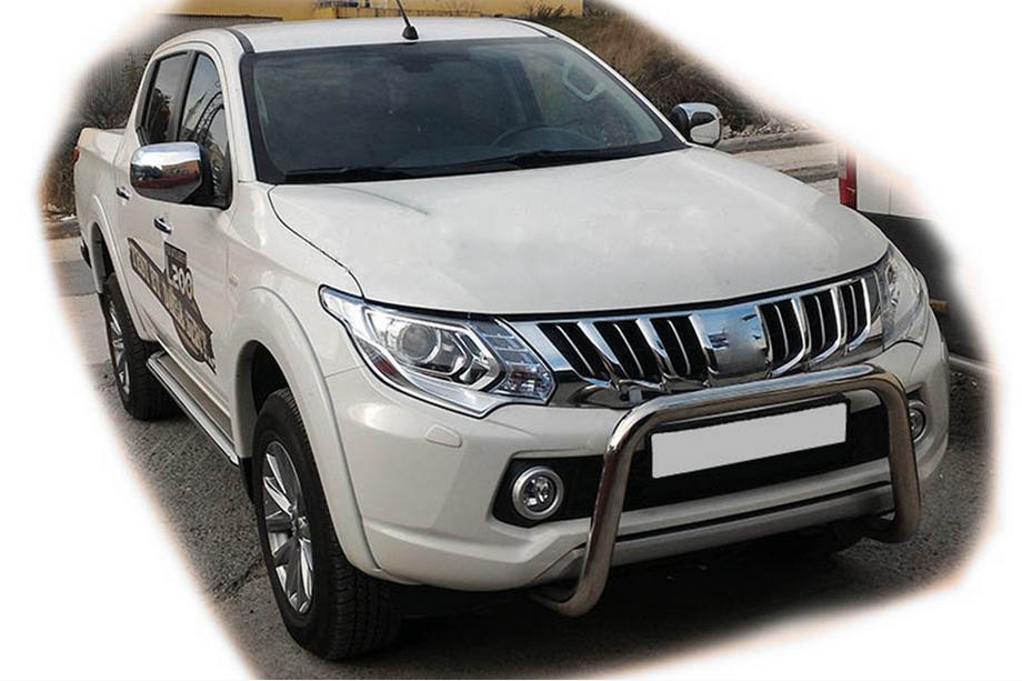 Mitsubishi L200 2015-2024 Bullbar WT005 (Otel Inoxidabil) Image