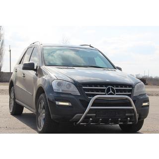 Bullbar WT003 (Inox) Mercedes ML W164 2005-2011 foto 2