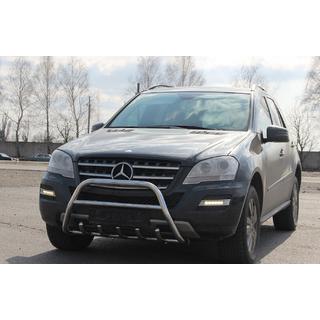 Bullbar WT003 (Inox) Mercedes ML W164 2005-2011 foto 4
