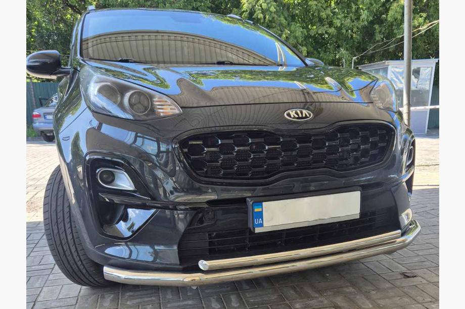 Kia Sportage 2015-2021 Protectie Fata ST014 (Inox) Foto 1