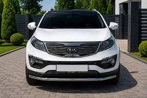 Kia Sportage 2010-2015 Protectie Fata ST008 (Inox) foto 1