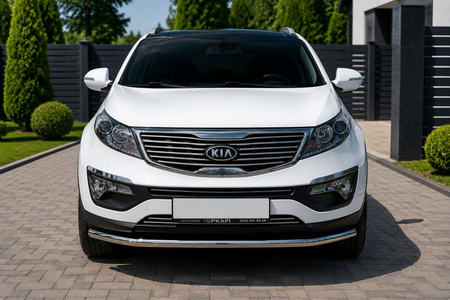 Kia Sportage 2010-2015 Protectie Fata ST008 (Inox) Image