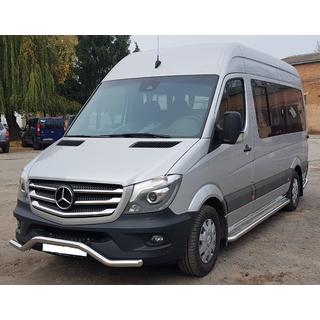 Bara frontala inferioara MBSP.07.F3-04.6 (inox) Mercedes Sprinter W906 2006–2018 foto 3