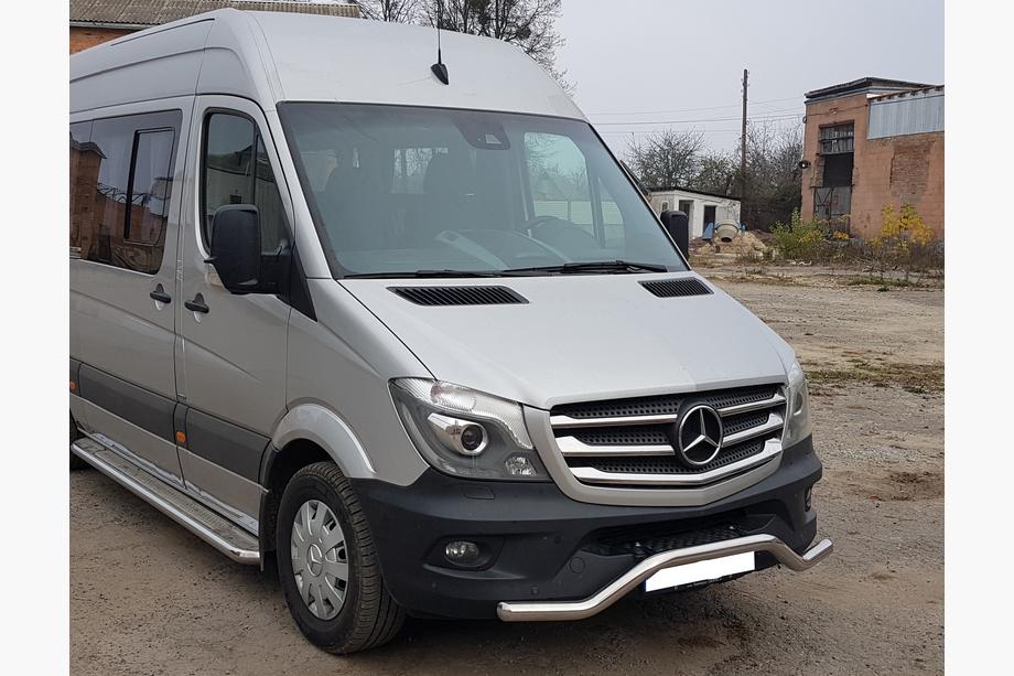 Mercedes Sprinter W906 2006–2018 Bara frontala inferioara MBSP.07.F3-04.6 (inox) Foto 2