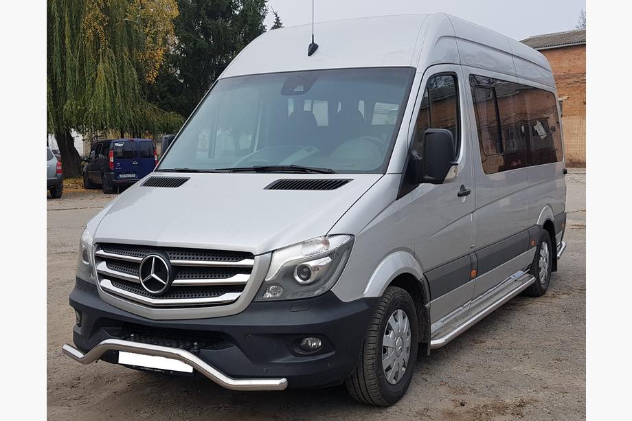 Mercedes Sprinter W906 2006–2018 Bara frontala inferioara MBSP.07.F3-04.6 (inox) Foto 3