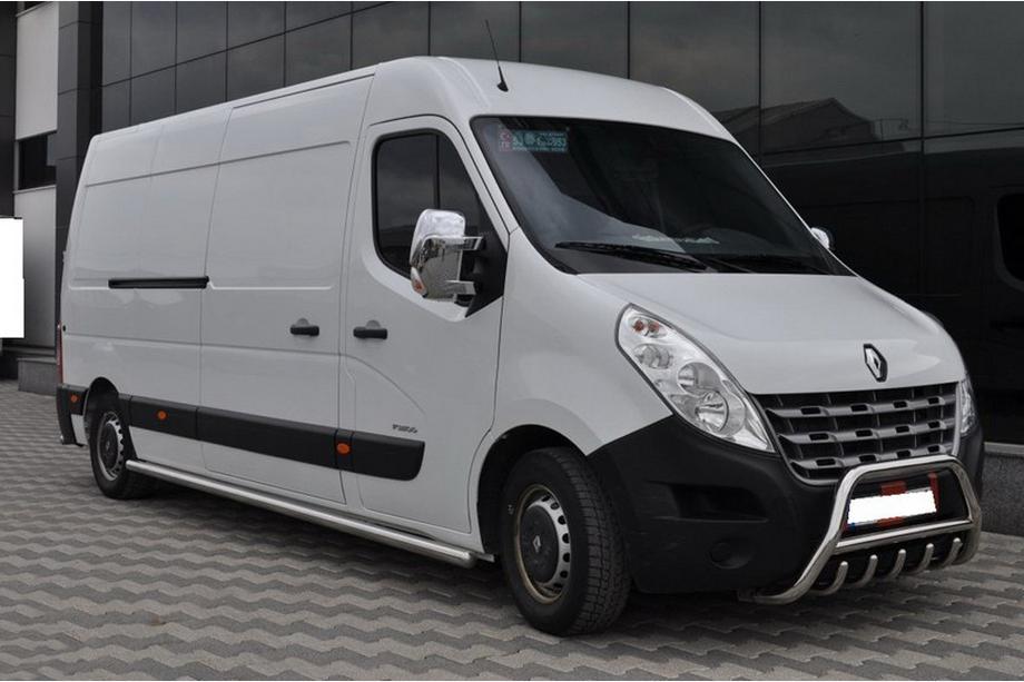Renault Master 2011-2023 Bullbar WT003 (Inox) Fara Inscription Foto 2
