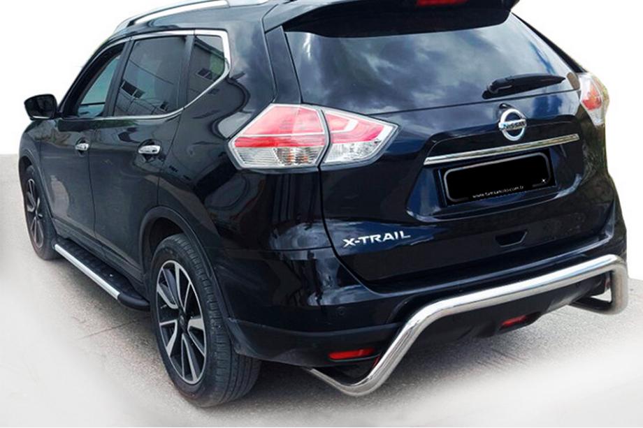 Nissan X-trail T32/Rogue 2014-2021 Protectie Spate AK007 (Inox) Foto 1