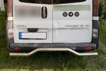 Renault Trafic 2001–2015 Protectie Spate AK006 (Inox) foto 3