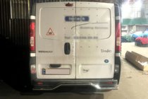 Nissan Primastar 2002-2014 Protectie Spate AK006 (Inox) foto 2
