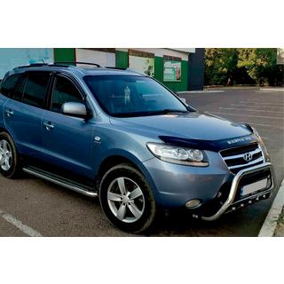 Bullbar WT004 (Inox) Hyundai Santa Fe 2 2006-2012 foto 2