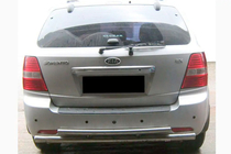 Kia Sorento I BL 2002-2009 Bara Spate AK002-Dubla (Inox) foto 2
