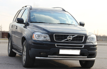 Volvo XC90 2002-2014 Protectie Fata ST014 (Inox) foto 2