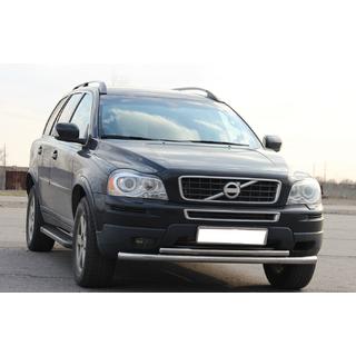 Protectie Fata ST014 (Inox) Volvo XC90 2002-2014 foto 2