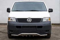 Volkswagen T5 Multivan 2003–2010 Protectie Fata Wave-Grill ST007-1 (Otel Inoxidabil) foto 1