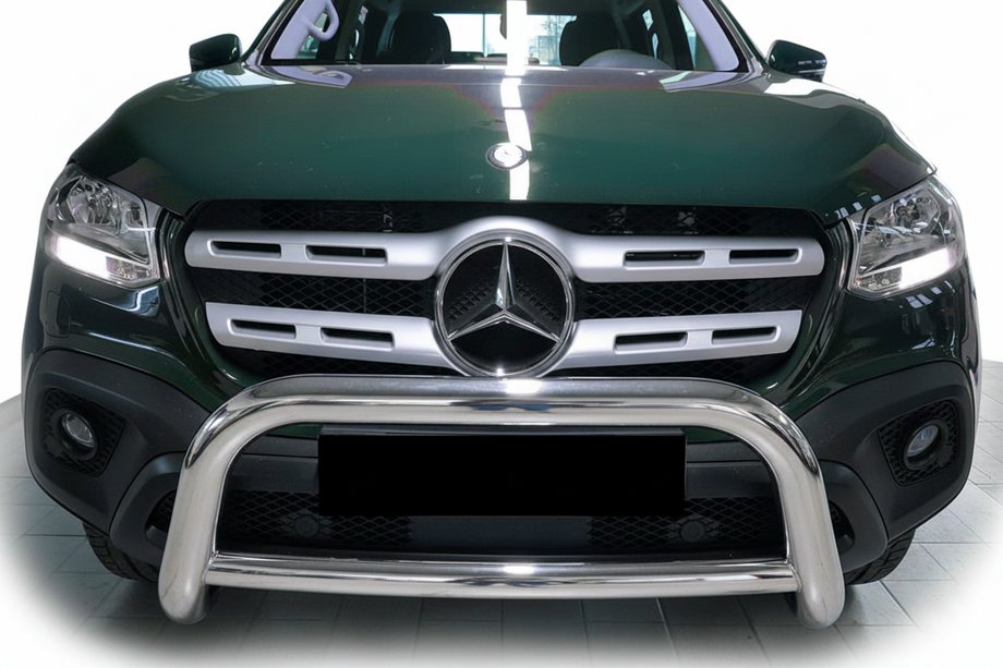 Mercedes X class 2017-2020 Protectie Fata WT005 (inox, 60mm) Foto 1