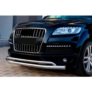 Protectie Fata ST017 (Inox) Audi Q7 2005-2015 foto 1