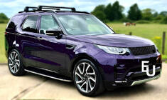 Land Rover Discovery V 2017- Bare transversale pentru bare longitudinale (Negre, 2 buc.) foto 1