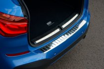 BMW X1 F48 2015-2022 Protectie bara spate OmsaLine (inox) foto 1