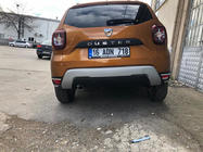 Renault Duster 2018-2024 Capace reflectoare spate 2 buc, inox Carmos - Otel Inoxidabil Turcesc foto 3