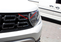Dacia Duster 2018-2024 Capace Grila Cromate (2 buc, Otel Inoxidabil) foto 1