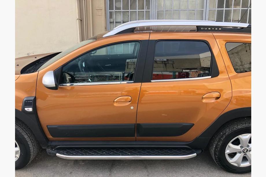 Dacia Duster 2018-2024 Ornamente inferioare geam inox (4 buc) Carmos - Otel Inoxidabil Turcesc Foto 3
