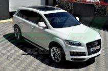 Audi Q7 2005-2015 Praguri laterale Allmond Grey (2 buc, aluminiu) foto 2