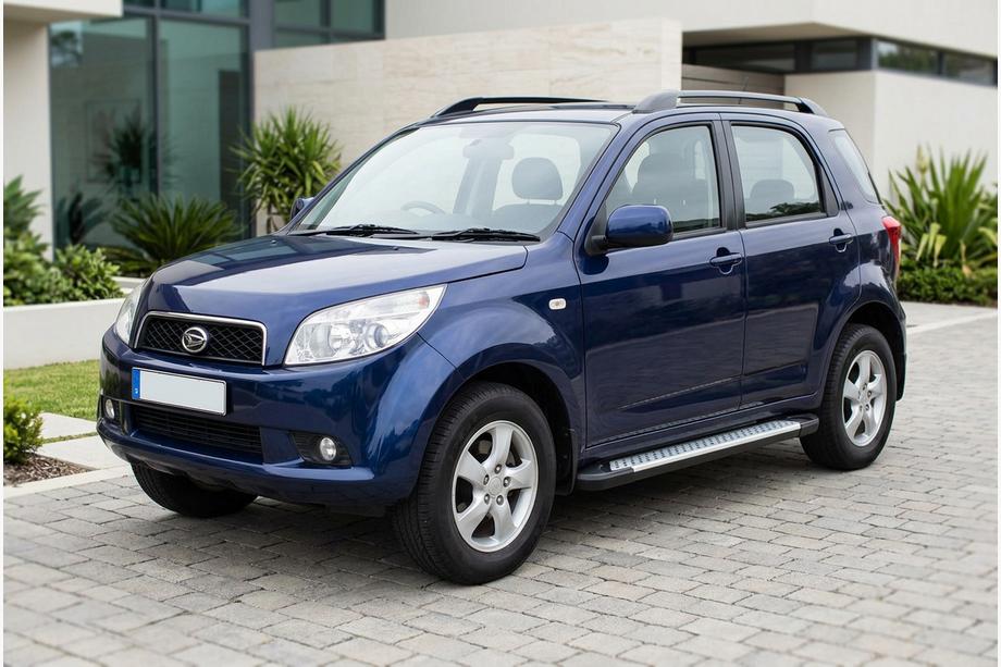 Daihatsu Terios 2006-2017 Praguri Laterale Allmond Grey (2 buc, Aluminiu) Image
