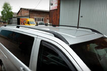 Mercedes Vito/V-class W447 2014- Relingi negre CAN Design Original (picioare metalice) foto 1