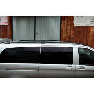 Relingi negre CAN Design Original (picioare metalice) Mercedes Vito/V-class W447 2014- foto 4