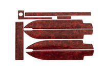 VAZ 2108-2109 1984-2011 Kit-2 Ornamente bord (bord inalt) foto 1