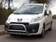 Fiat Scudo 2007-2015 Bullbar WT003/4 (Inox) foto 1