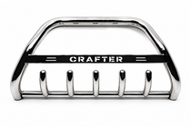 Volkswagen Crafter 2006-2016 Bullbar WT004 Otel Inoxidabil foto 5
