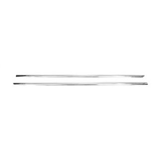 Ornamente exterioare geamuri (2 buc, inox) foto 2