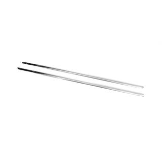 Ornamente exterioare geamuri (2 buc, inox) foto 3
