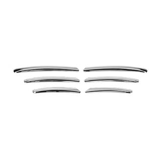 Capace cromate pentru proiectoare ceata (6 buc, inox) Ford Focus II 2008-2011 foto 2